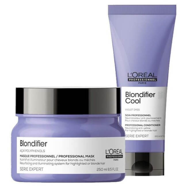 Sonderangebot Blondifier Trio L'Oréal Professionnel: 1 Glanzshampoo 300 ml GRATIS