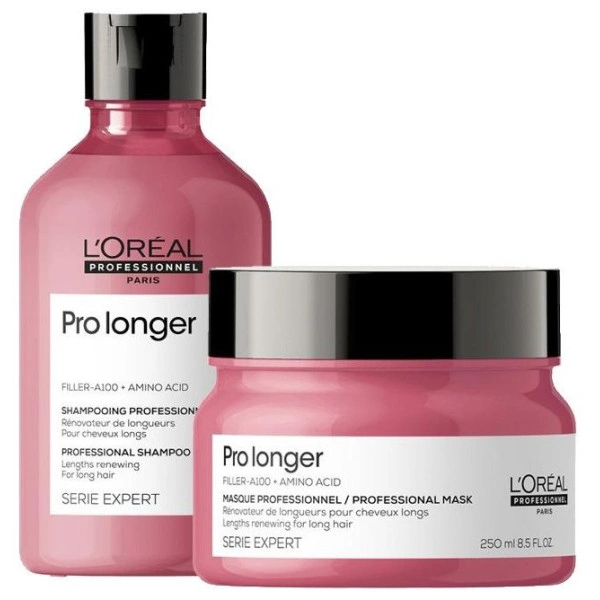 Offre spéciale Duo Pro Longer L'Oréal Professionnel : 1 shampooing 300 ml OFFERT