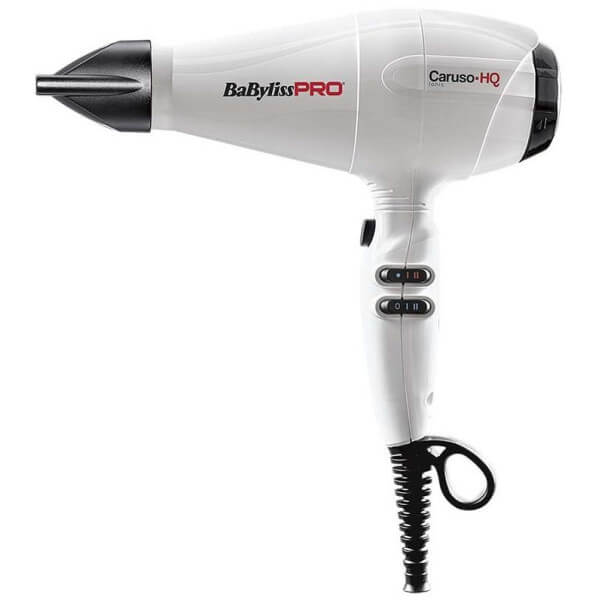 Sèche-cheveux ionic Caruso HQ blanc 2400W Babyliss Pro 