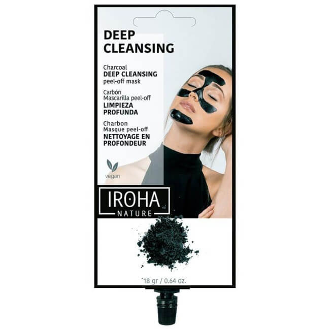 Máscara facial de desintoxicación despegable IROHA