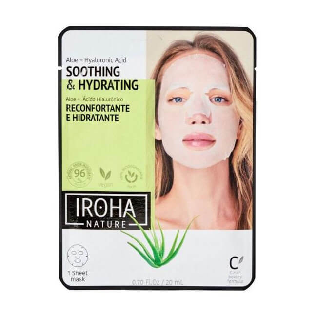 Hydraterend gezichtsmasker van stoffen IROHA