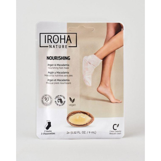 Socks masks nourishing feet and nails IROHA