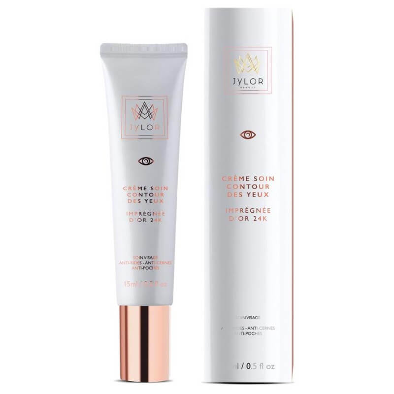 Crème verzorging voor de oogcontour met 24-karaats goud Jylor 15 ML