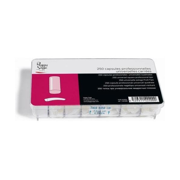Capsules Universelles carrées x 250 - Peggy Sage Capsules Universelles carrées x 250 - Peggy Sage