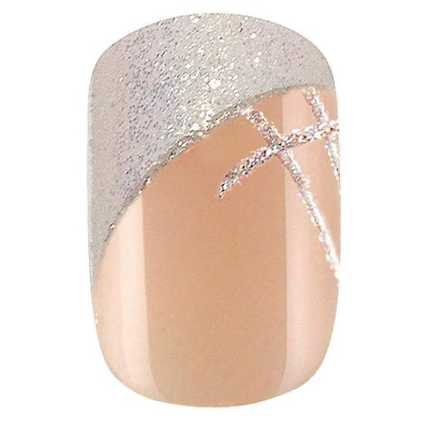 Kit 24 faux ongles Idyllic Nails Shiny french Kit 24 faux ongles Idyllic Nails Shiny french