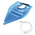 Bac Lave Tête portable Bleu + Douchette