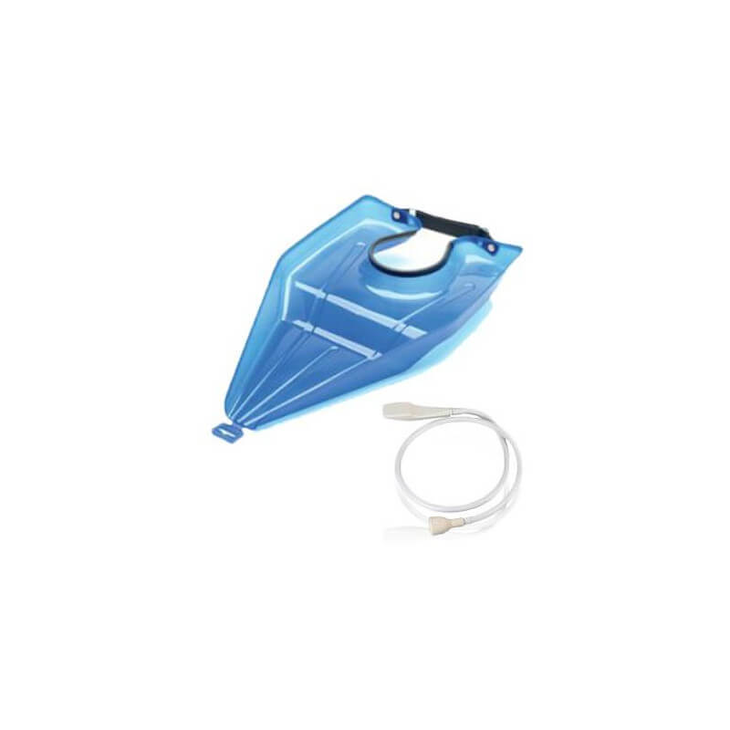 Balde para Lavar Cabeça Portátil Azul + Chuveirinho