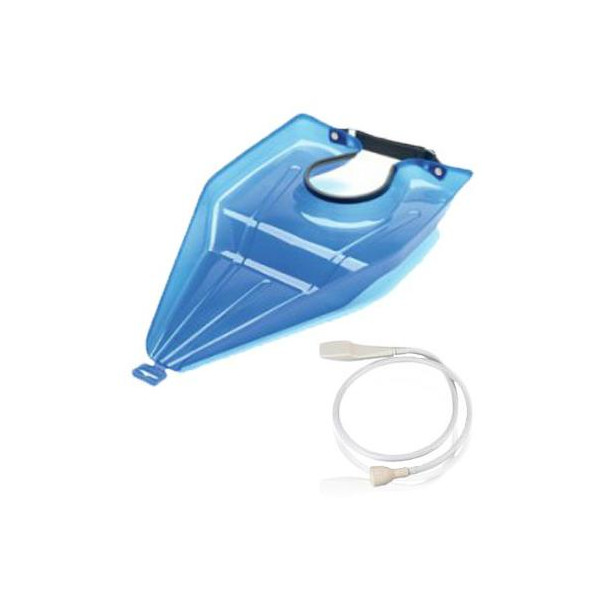 Portable Blue Shampoo Bowl + Shower Head
