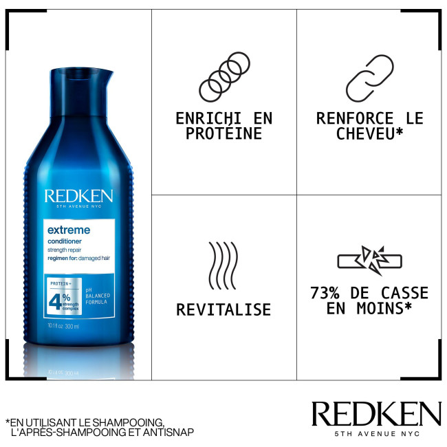 Dopo-shampoo ristrutturante Extreme Redken 300ML