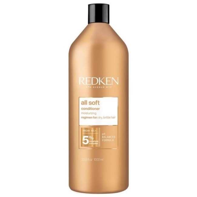 Après-shampooing hydratant cheveux secs All Soft Redken 500ML