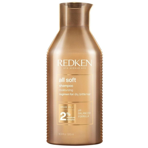 Champú hidratante para cabello seco All Soft Redken 300ML