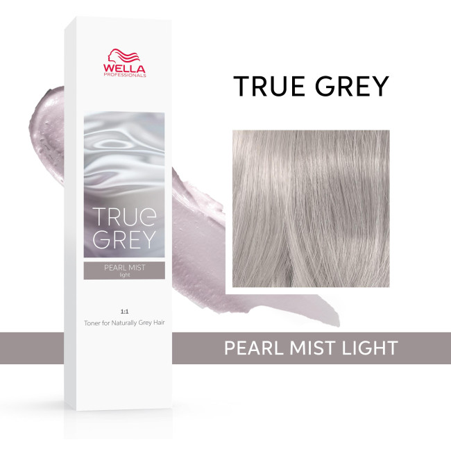 Färbung True Grey Pearl Mist Light Wella 60 ml.