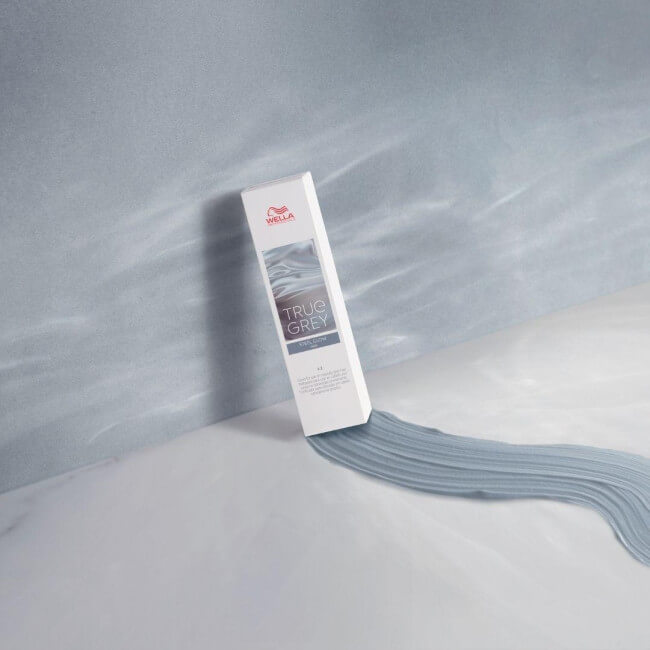 Coloração True Grey Steel Glow Medium Wella 60ML