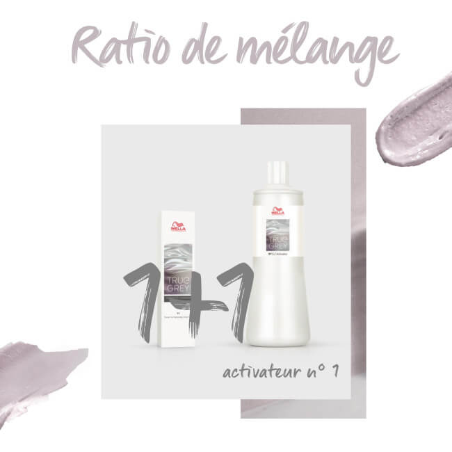 Coloração True Grey Steel Glow Medium Wella 60ML