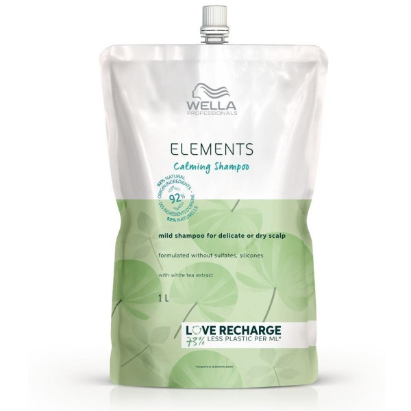 Ricarica shampoo Calming Elements Wella da 1 litro