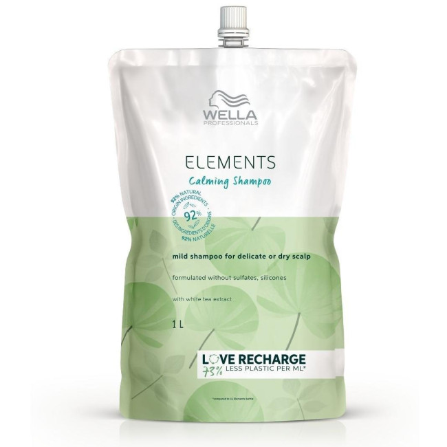 Nachfüllung Shampoo Calming Elements Wella 1L
