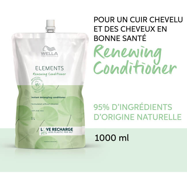 Herlaadconditioner Renewing Elements Wella 1L