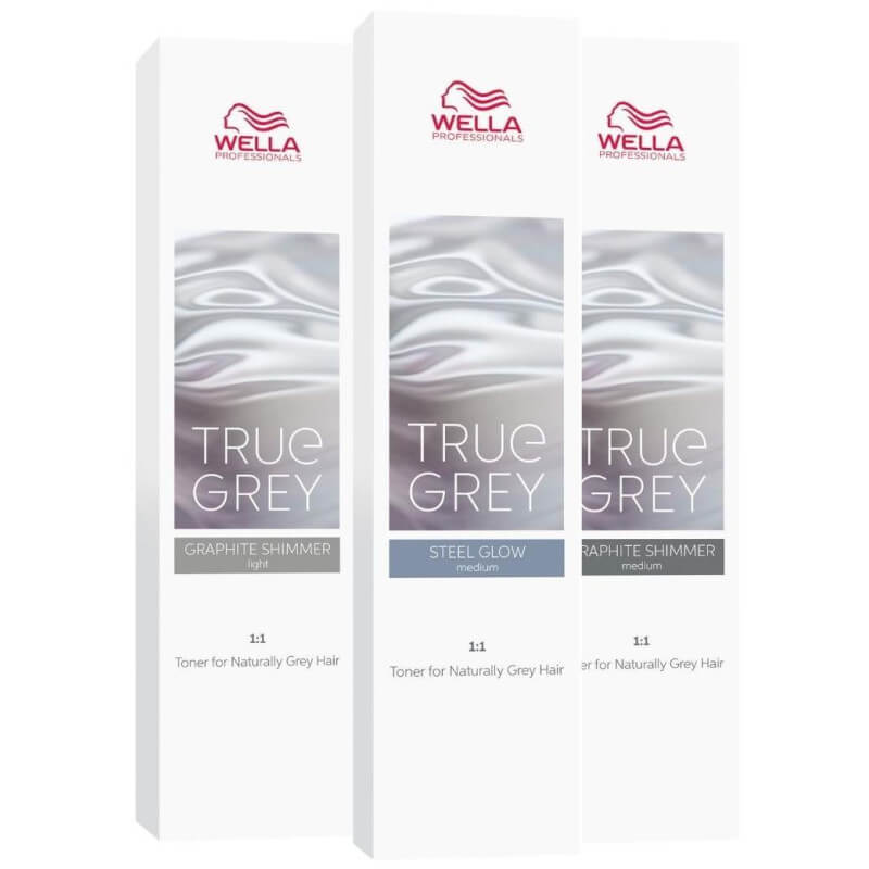 Coloração True Grey Pearl Mist Light da Wella 60ML.