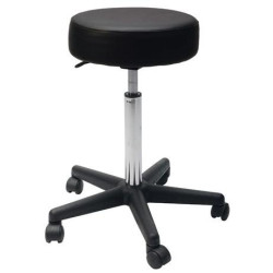 Stool rolling green hair