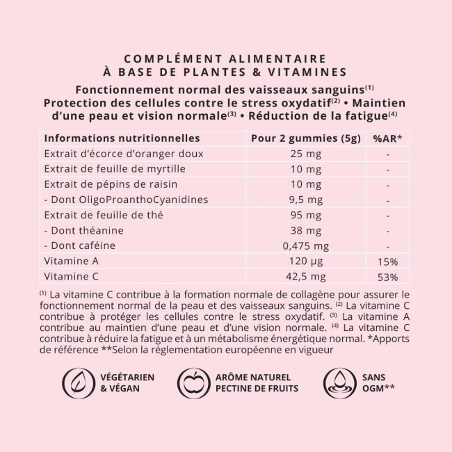 Compléments alimentaires anti-fatigue Eye & Contour Reborn 150g 