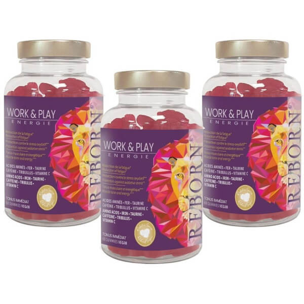 Complementi alimentari tono Work & Play Reborn 150g