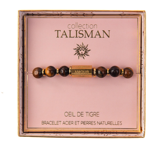 Bracelet talisman Quartz rose Stella Green