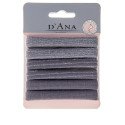 Lot de 6 élastiques gris assortis Stella Green