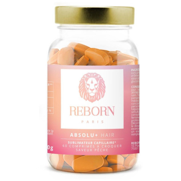 Nahrungsergänzungsmittel gegen Haarausfall Absolute + Reborn Sortiment 48g