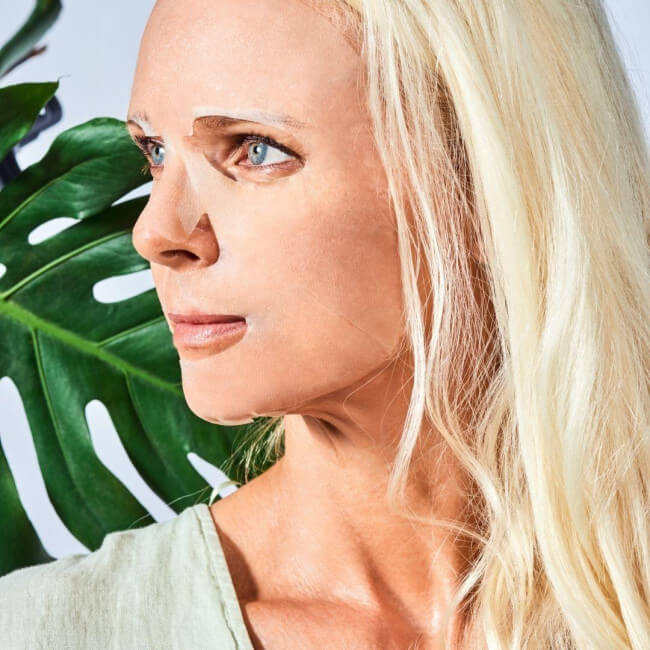 Masker voor anti-aging gezicht met Noni & Hyaluronzuur Natural Extract Iroha Nature