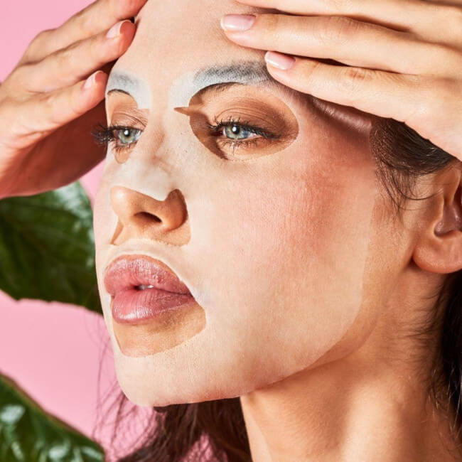 Masque visage met verhelderende werking Pitaya & Hyaluronzuur Natural Extracts Iroha Nature