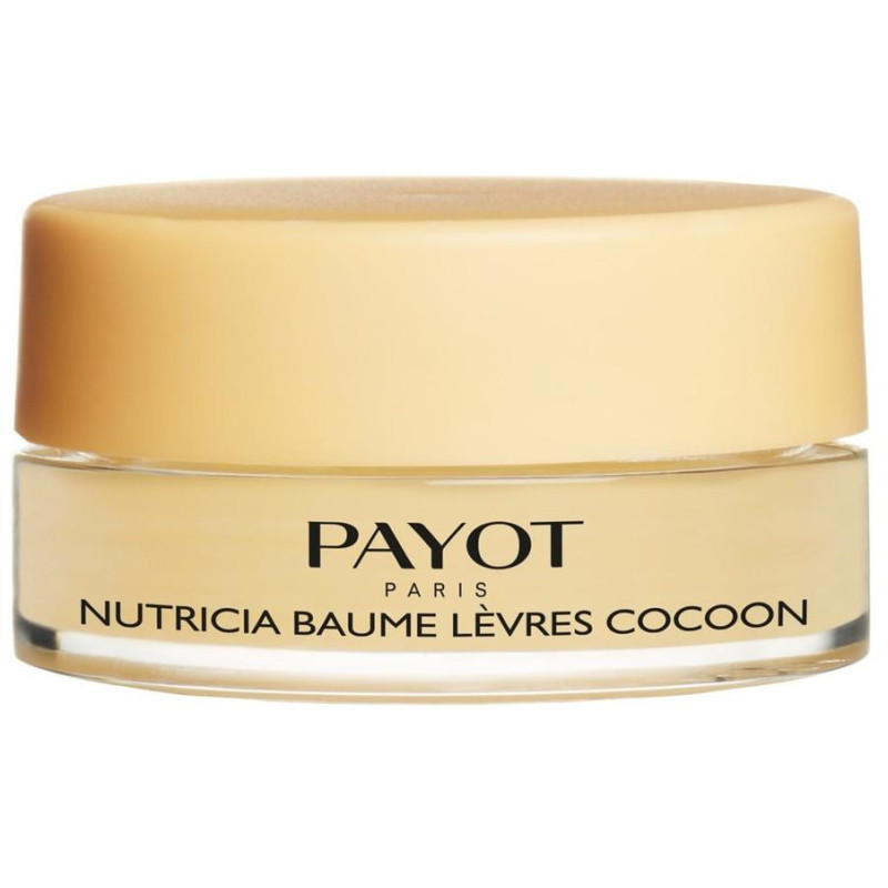 Baume lèvres cocoon Nutricia Payot 6g

Translated to German:

Nutricia Lippenbalsam Cocoon Payot 6g