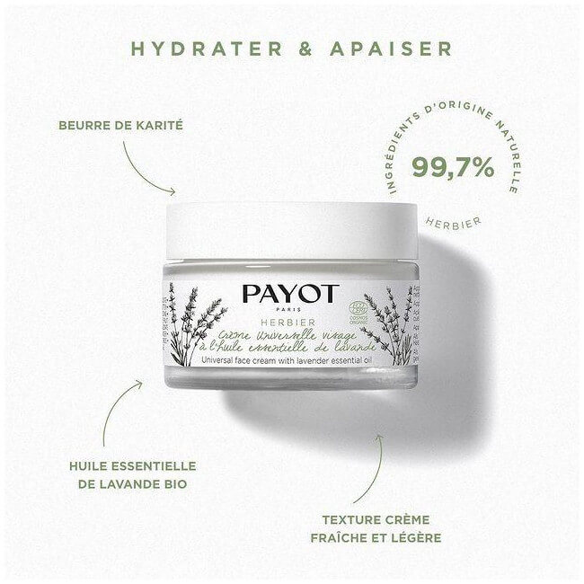 Universal lavender Herbier cream Payot 50ML