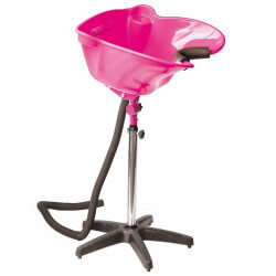 Shampoo Bowl on Stand Nouméa Pink