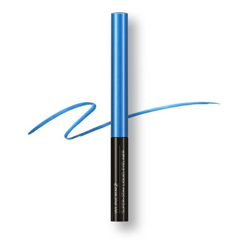 Wunder2 delineador líquido super-stay azul elétrico