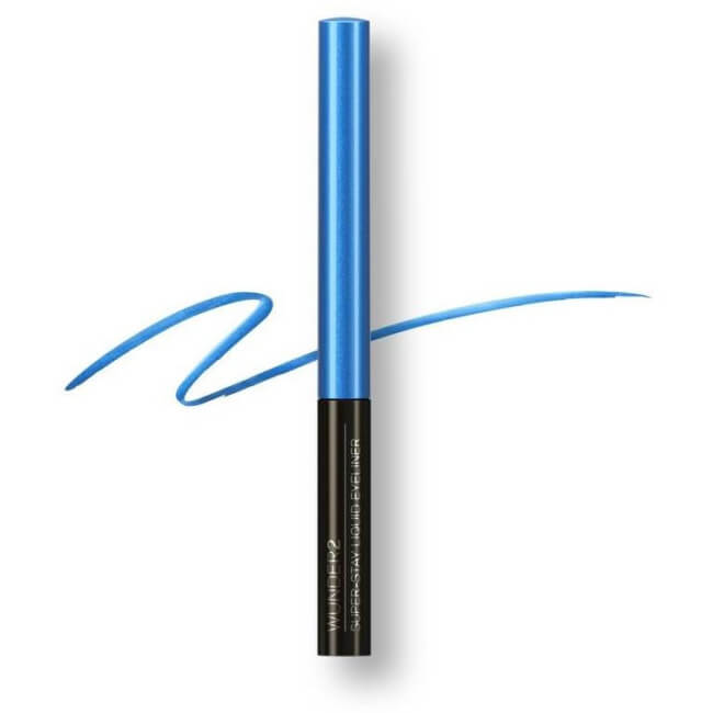 Wunder2 delineador líquido super-stay azul elétrico