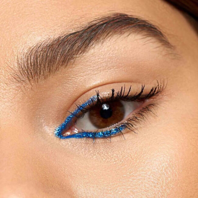 Wunder2 super-stay vloeibare eyeliner elektrisch blauw