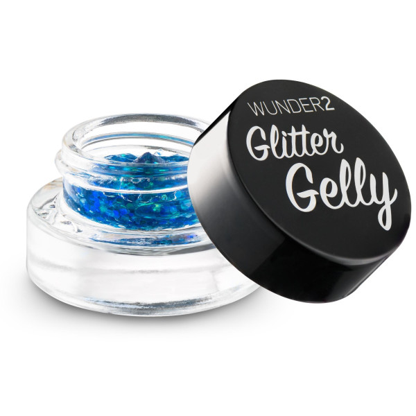 Wunder2 glitter gelly acquamarina 1.5 ml