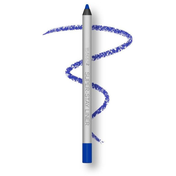 Wunder2 lápiz de ojos súper duradero en azul real esencial de 1.2g