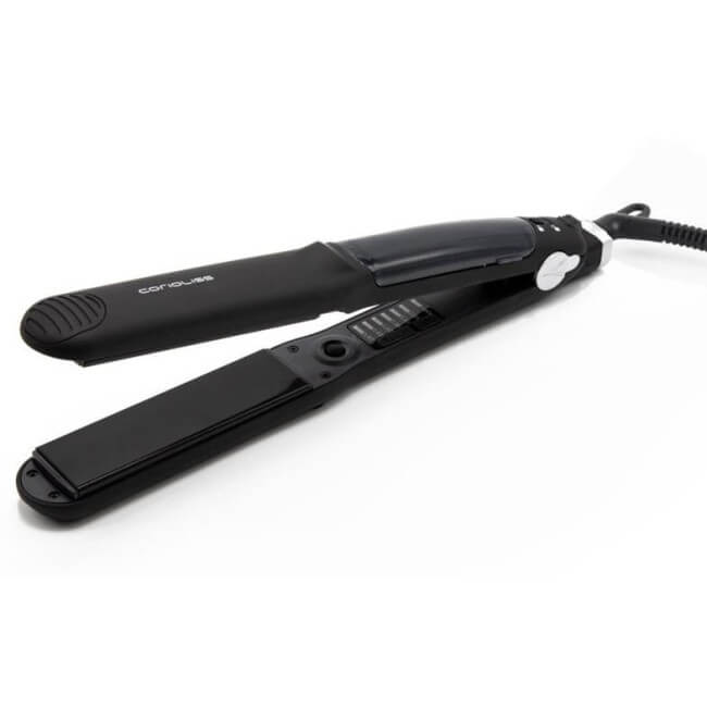 Steam hair straightener C-STEAM black Corioliss