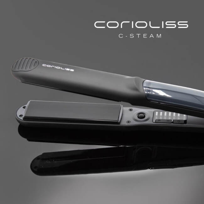 Stoomstijltang C-STEAM zwart Corioliss