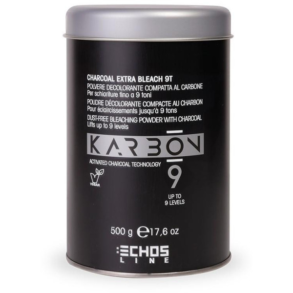 KARBON 9 polvo decolorante 9 tonos 500ML