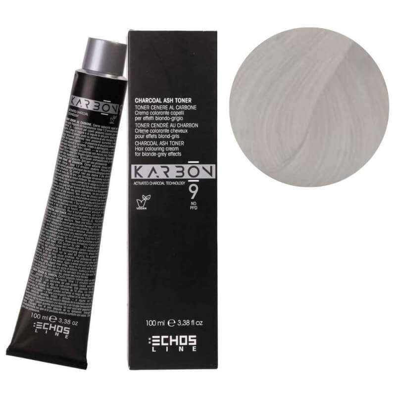 KARBON 9 kleuring met houtskool as 100ML