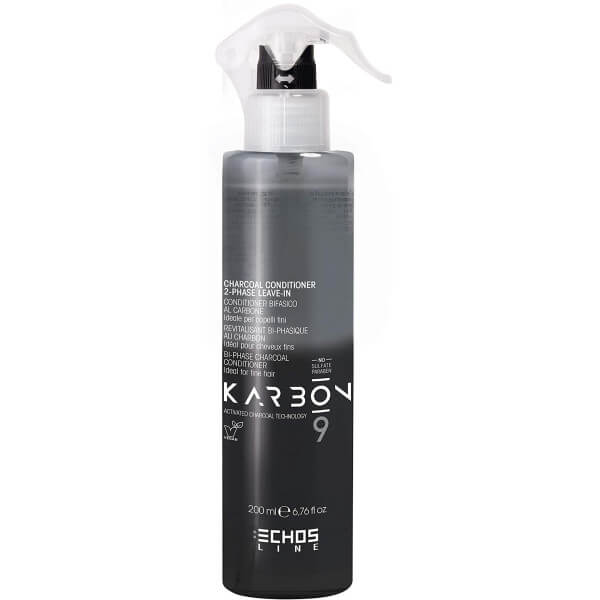 KARBON 9 revitalizante bifásico com carvão 200ML KARBON 9 revitalizante bifásico com carvão 200ML