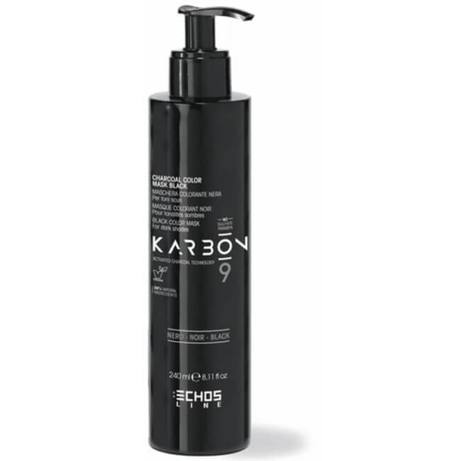 Black coloring mask KARBON 9 240 ml