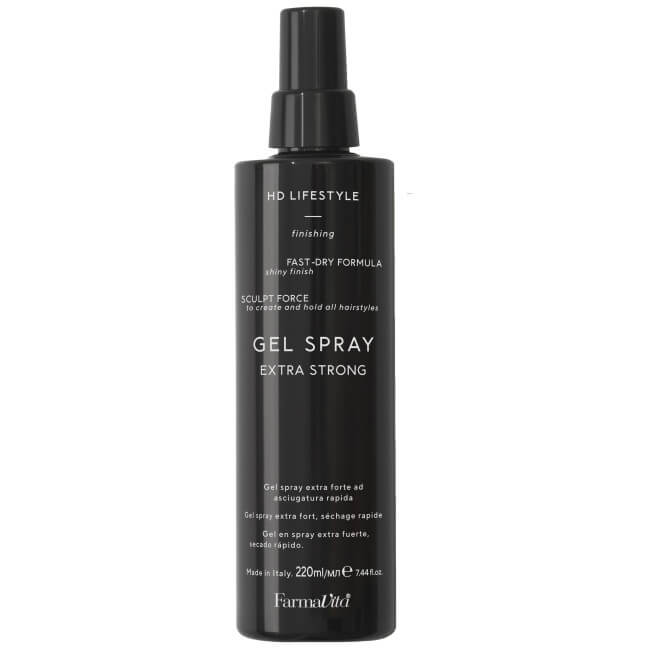 Gel spray extra sterk HD Life style Farmavita 220ML