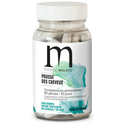 60 cápsulas para o crescimento do cabelo M.expert Patrice Mulato