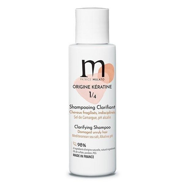 Clarifying shampoo Origin Keratin by Patrice Mulato 100ML