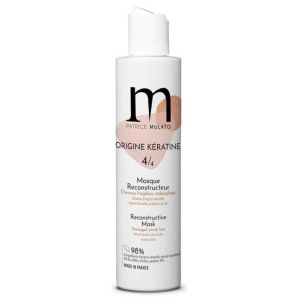 Masque reconstructeur Origine Kératine Patrice Mulato 200ML