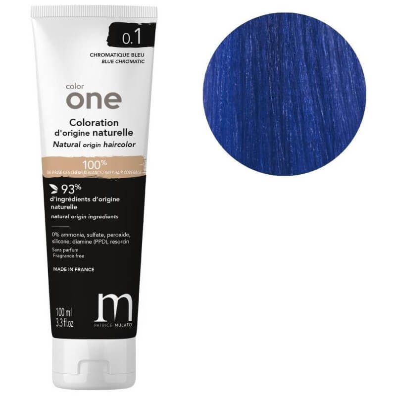 Coloration Color One 0.1 chromatique bleu Patrice Mulato 100ML