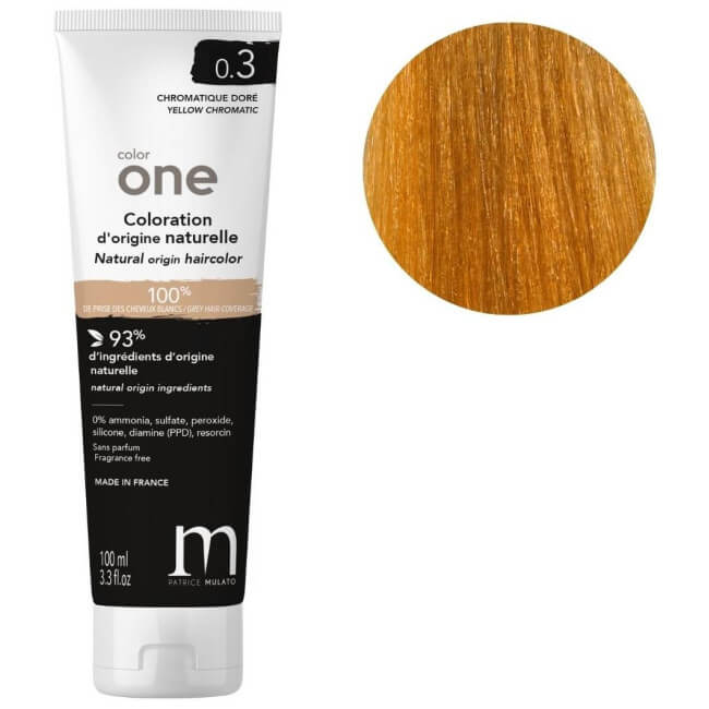 Coloration Color One 0.3 chromatique doré Patrice Mulato 100ML